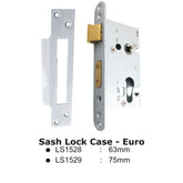 2.5'' EURO SASH LOCK / Sash Lock Case - Euro -63mm